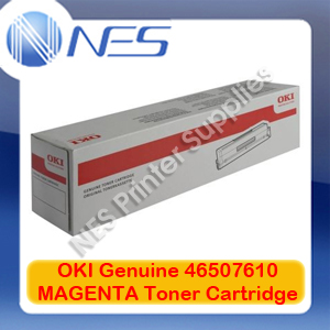 OKI Genuine 46507610 MAGENTA Toner Cartridge for C712/C712n/C712dn (11.5K)